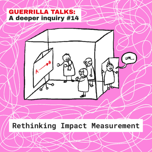 Escaping the trap of ‘impact’ measurement