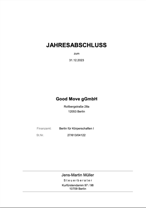 Financial Statement 2023